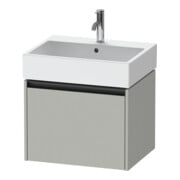 Duravit Meuble sous lavabo Ketho.2 58,4x46 cm, béton gris, 1 tiroir, suspendu