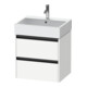 Duravit Meuble sous-lavabo Ketho.2 58,4x46 cm, blanc mat, 2 tiroirs, suspendu-1