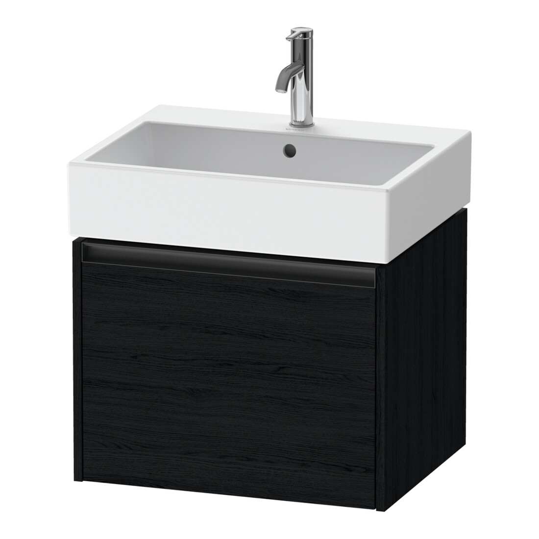 Duravit Meuble sous lavabo Ketho.2 58,4x46 cm, blanc œuf, 1 tiroir, suspendu
