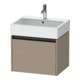Duravit Meuble sous-lavabo Ketho.2 58,4x46 cm, lin, 1 tiroir, suspendu-1