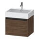 Duravit Meuble sous-lavabo Ketho.2 58,4x46 cm, noyer foncé, 1 tiroir, suspendu-1