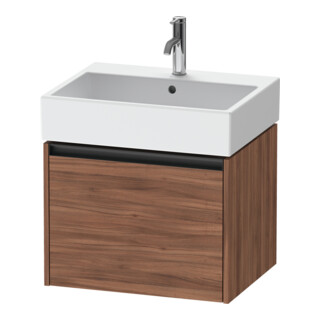 Duravit Meuble sous-lavabo Ketho.2 58,4x46 cm, noyer naturel, 1 tiroir, suspendu