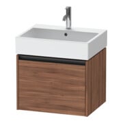 Duravit Meuble sous-lavabo Ketho.2 58,4x46 cm, noyer naturel, 1 tiroir, suspendu
