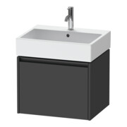 Duravit Meuble sous-lavabo Ketho.2 58,4x46cm, graph ma, 1 tiroir, suspendu