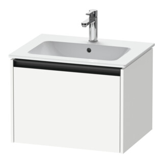 Duravit Meuble sous-lavabo Ketho.2 61x48 cm, blanc mat, 1 tiroir, suspendu