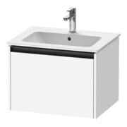 Duravit Meuble sous-lavabo Ketho.2 61x48 cm, blanc mat, 1 tiroir, suspendu