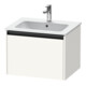 Duravit Meuble sous lavabo Ketho.2 61x48cm, blanc mat, 1 tiroir, suspendu-1