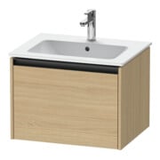 Duravit Meuble sous lavabo Ketho.2 61x48cm, chêne naturel, 1 tiroir, suspendu