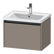 Duravit Meuble sous-lavabo Ketho.2 63,4x45,5 cm, bas, 1 tiroir, suspendu mural