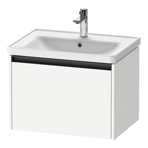 Duravit Meuble sous-lavabo Ketho.2 63,4x45,5 cm, blanc mat, 1 tiroir, suspendu