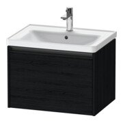 Duravit Meuble sous-lavabo Ketho.2 63,4x45,5 cm, blanc œuf, 1 tiroir, suspendu