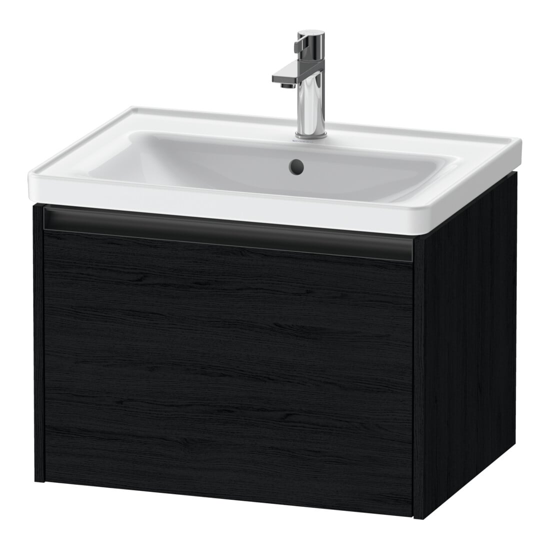 Duravit Meuble sous-lavabo Ketho.2 63,4x45,5 cm, blanc œuf, 1 tiroir, suspendu