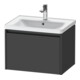 Duravit Meuble sous-lavabo Ketho.2 63,4x45,5 cm, graph ma, 1 tiroir, suspendu-1