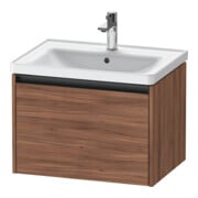 Duravit Meuble sous lavabo Ketho.2 63,4x45,5 cm, Noyer naturel, 1 tiroir, suspendu