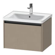 Duravit Meuble sous lavabo Ketho.2 63,4x45,5cm, blanc, 1 tiroir, suspendu