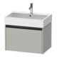 Duravit Meuble sous-lavabo Ketho.2 68,4x46 cm, béton gris, 1 tiroir, suspendu-1