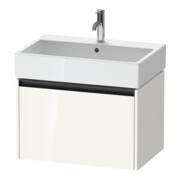 Duravit Meuble sous-lavabo Ketho.2 68,4x46 cm, blanc brillant, 1 tiroir, suspendu