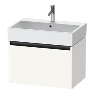 Duravit Meuble sous-lavabo Ketho.2 68,4x46 cm, blanc mat, 1 tiroir, suspendu
