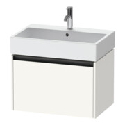 Duravit Meuble sous-lavabo Ketho.2 68,4x46 cm, blanc mat, 1 tiroir, suspendu