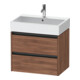 Duravit Meuble sous-lavabo Ketho.2 68,4x46 cm, Noyer naturel, 2 tiroirs, suspendu-1