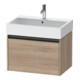 Duravit Meuble sous lavabo Ketho.2 68,4x46 cm, œuf marbré, 1 tiroir, suspendu-1