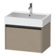 Duravit Meuble sous lavabo Ketho.2 68,4x46cm, lin, 1 tiroir, suspendu-1