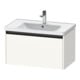 Duravit Meuble sous lavabo Ketho.2 78,4x45,5 cm, blanc mat, 1 tiroir, suspendu-1