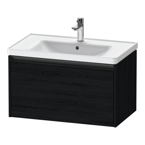 Duravit Meuble sous lavabo Ketho.2 78,4x45,5 cm, blanc œuf, 1 tiroir, suspendu