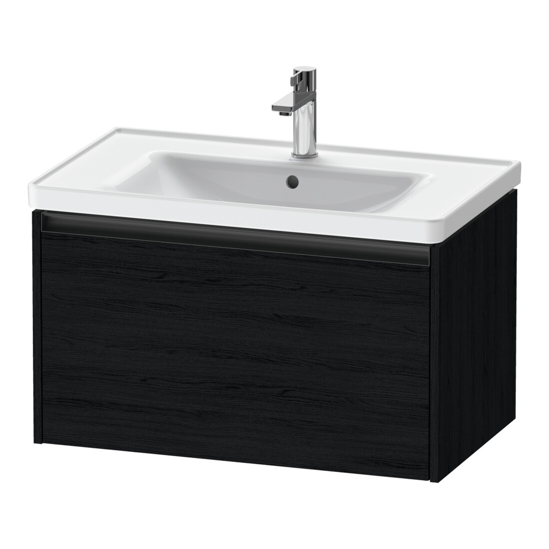 Duravit Meuble sous lavabo Ketho.2 78,4x45,5 cm, blanc œuf, 1 tiroir, suspendu