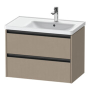 Duravit Meuble sous-lavabo Ketho.2 78,4x45,5x54,9 cm, avec évier à droite, laqué