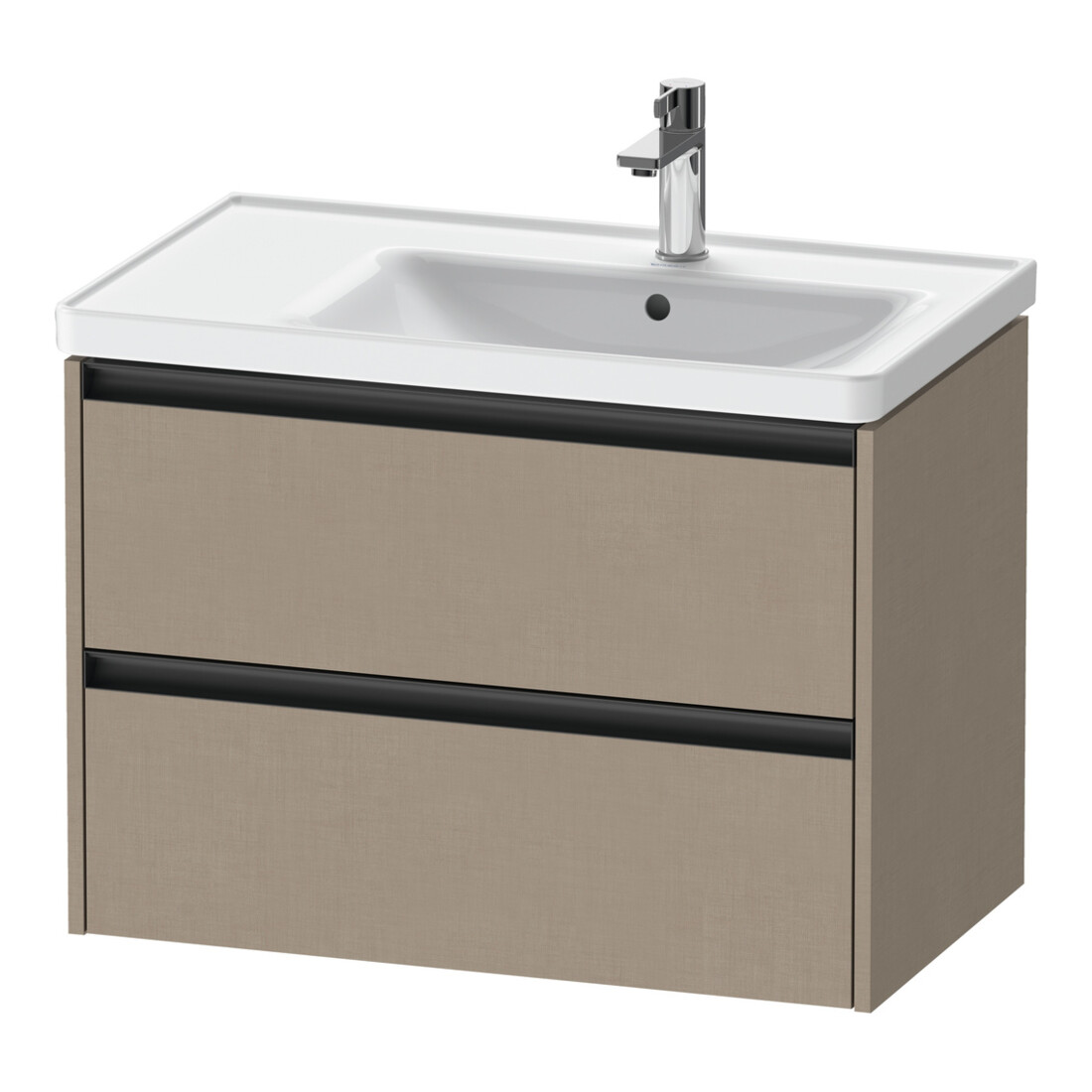 Duravit Meuble sous-lavabo Ketho.2 78,4x45,5x54,9 cm, avec évier à droite, laqué