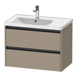 Duravit Meuble sous-lavabo Ketho.2 78,4x45,5x54,9 cm, avec siphon à gauche, sans éclairage