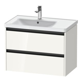 Duravit Meuble sous-lavabo Ketho.2 78,4x45,5x54,9 cm, f WT m B gauche, blanc brillant