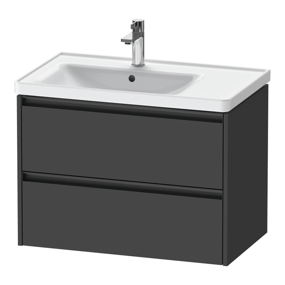 Duravit Meuble sous-lavabo Ketho.2 78,4x45,5x54,9 cm, f WT m B gauche, graph ma