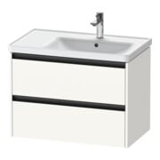 Duravit Meuble sous-lavabo Ketho.2 78,4x45,5x54,9 cm, pour lavabo à droite, blanc mat