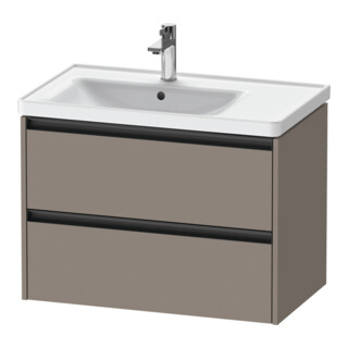 Duravit Meuble sous-lavabo Ketho.2 78,4x45,5x54,9cm, avec trou robinet à gauche, base mate