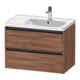 Duravit Meuble sous lavabo Ketho.2 78,4x45,5x54,9cm, f WT m B dr, Noyer Nat-1