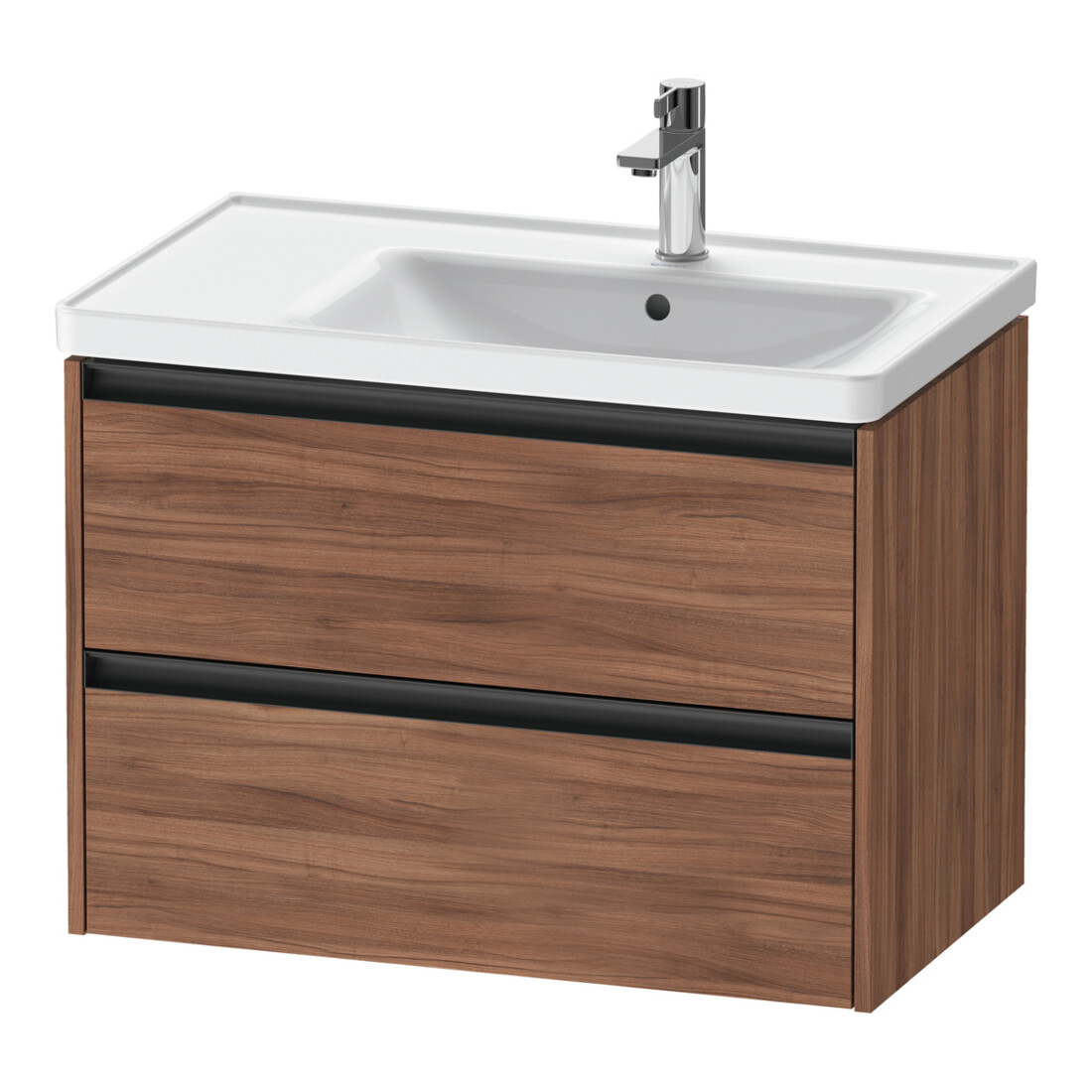 Duravit Meuble sous lavabo Ketho.2 78,4x45,5x54,9cm, f WT m B dr, Noyer Nat