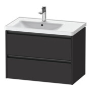 Duravit Meuble sous lavabo Ketho.2 78,4x45,5x54,9cm, pour WT avec BL, graphite mat-1