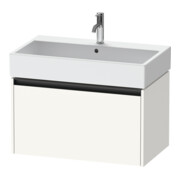 Duravit Meuble sous-lavabo Ketho.2 78,4x46 cm, blanc mat, 1 tiroir, suspendu