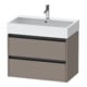 Duravit Meuble sous lavabo Ketho.2 78,4x46 cm, blanc mat, 2 tiroirs, suspendu-1