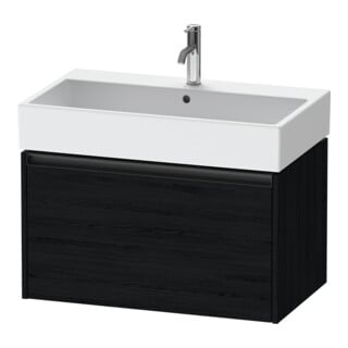 Duravit Meuble sous lavabo Ketho.2 78,4x46 cm, blanc œuf, 1 tiroir, suspendu