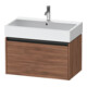 Duravit Meuble sous lavabo Ketho.2 78,4x46 cm, noyer naturel, 1 tiroir, suspendu-1