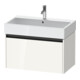 Duravit Meuble sous-lavabo Ketho.2 78,4x46cm, blanc brillant, 1 tiroir, suspendu-1