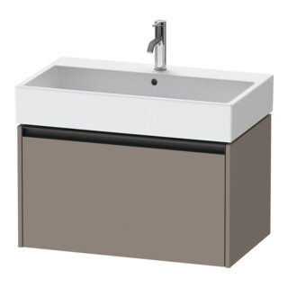 Duravit Meuble sous-lavabo Ketho.2 78,4x46cm, blanc mat, 1 tiroir, suspendu
