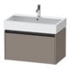 Duravit Meuble sous-lavabo Ketho.2 78,4x46cm, blanc mat, 1 tiroir, suspendu-1