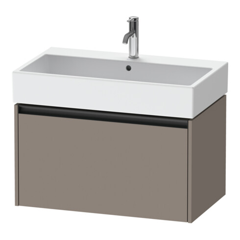 Duravit Meuble sous-lavabo Ketho.2 78,4x46cm, blanc mat, 1 tiroir, suspendu