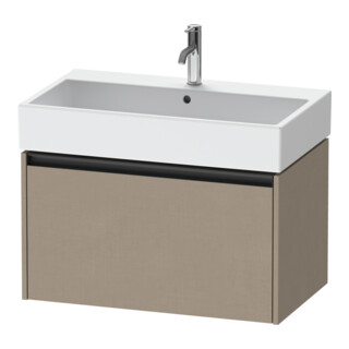 Duravit Meuble sous lavabo Ketho.2 78,4x46cm, lin, 1 tiroir, suspendu