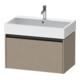 Duravit Meuble sous lavabo Ketho.2 78,4x46cm, lin, 1 tiroir, suspendu-1