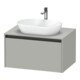Duravit Meuble sous-lavabo Ketho.2 80x55 cm, blanc mat, 1 découpe, suspendu-1